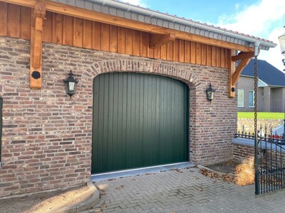 Landelijke garagedeur