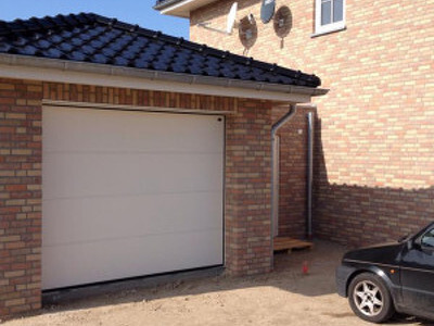 Garagedeur wit