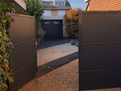Dubbele tuinpoort