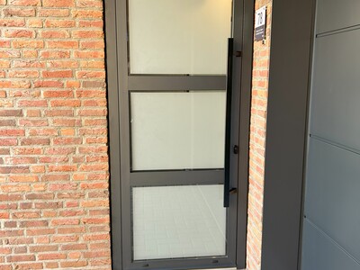 Volledig beglaasde voordeur
