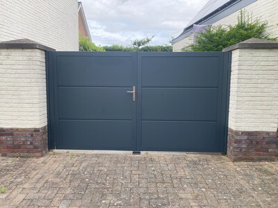 Dubbele tuinpoort